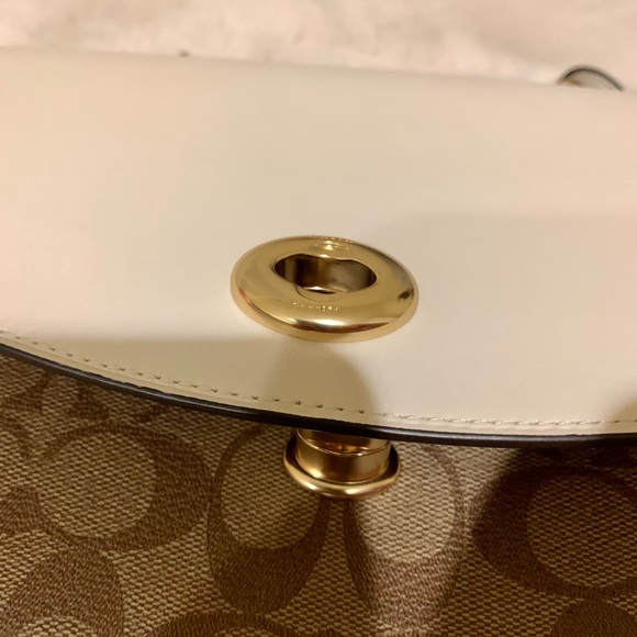 Coach Tilly Top Handle Satchel in Signature Canvas - Picture 10 of 12